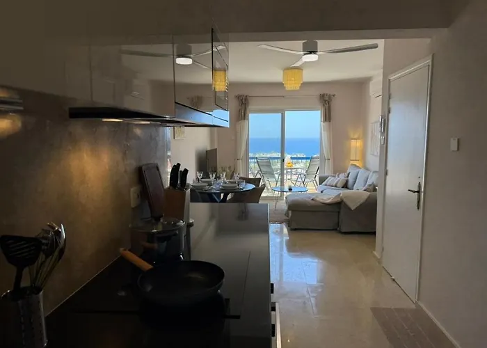 Lejlighed Panoramic Seaview Apartment, Chlorakas, Paphos *